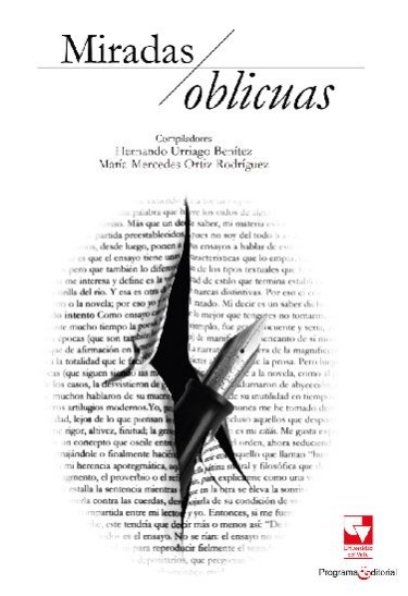 Portada de la publicación Miradas Oblicuas -Ensayos-