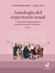 Portada de la publicación Antología del repertorio tonal