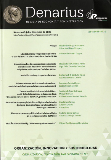Denarius. Revista de economía y administración 45