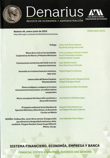 Denarius. Revista de economía y administración 44