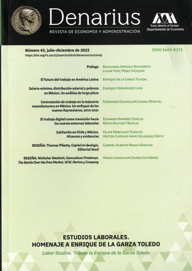 Denarius. Revista de economía y administración 43