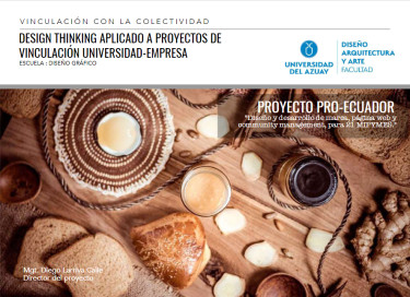 Design Thinking aplicado a proyectos de vinculación Universidad Empresa