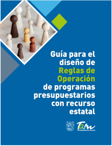 Guía para el diseño de reglas de operación de programas presupuestarios con recurso estatal