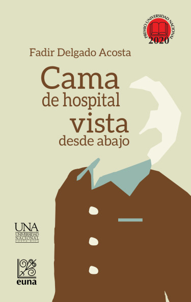 Cama de hospital vista desde abajo