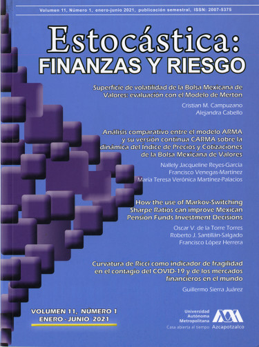Estocástica: finanzas y riesgo 11-1