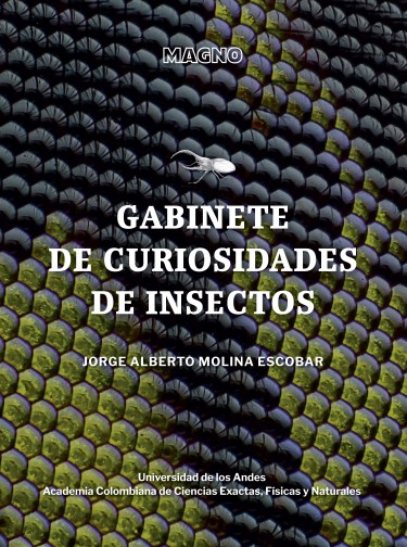 Portada de la publicación Gabinete de curiosidades de insectos