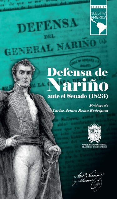 Portada: Defensa de Nariño ante el Senado (1823)