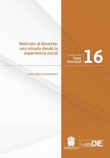 Portada: Maltrato al docente: una mirada desde la experiencia social