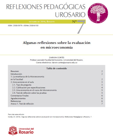 Reflexiones pedagógicas N° 7