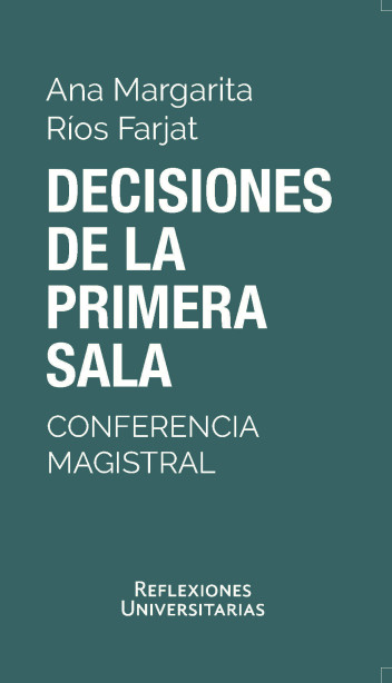 Decisiones de la primera sala