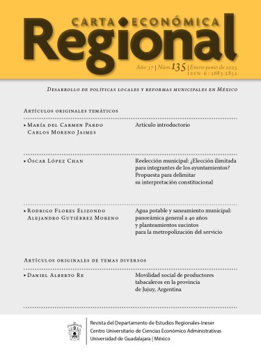 Carta Económica Regional Núm. 135