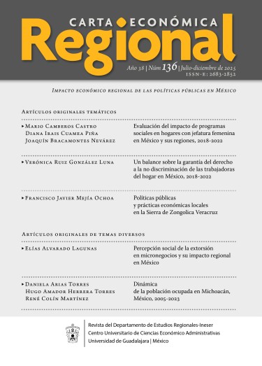 Carta Económica Regional Núm. 136
