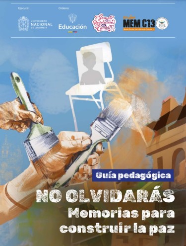Portada: Guía pedagógica No olvidarás