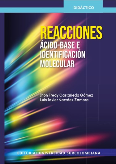 Portada: Reacciones ácido-base e identificación molecular
