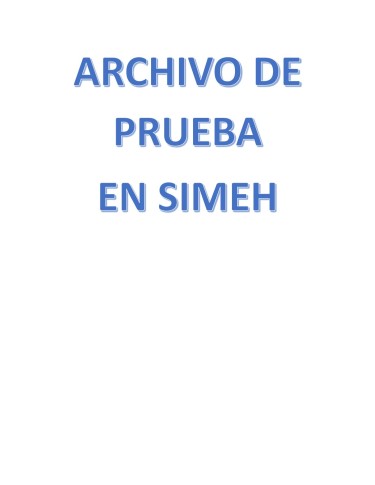 El libro destinado a prueba entre papyrus-simeh