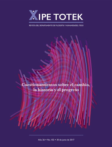 Xipe totek núm. 102 Cuestionamientos sobre el cambio, la historia y el progreso