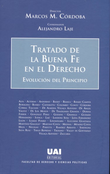 Tratado de la buena fe en el derecho