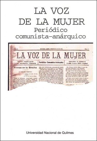 La voz de la mujer. Periódico comunista-anárquico