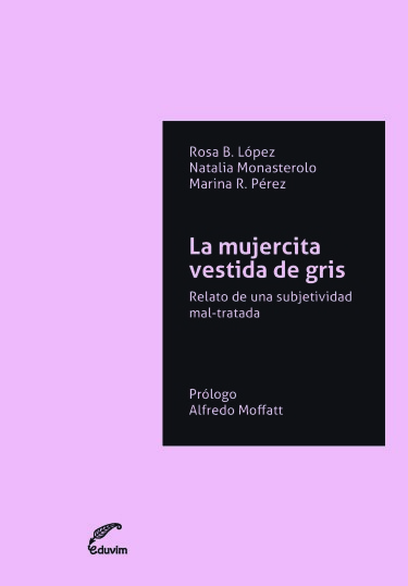 Mujercita vestida de gris