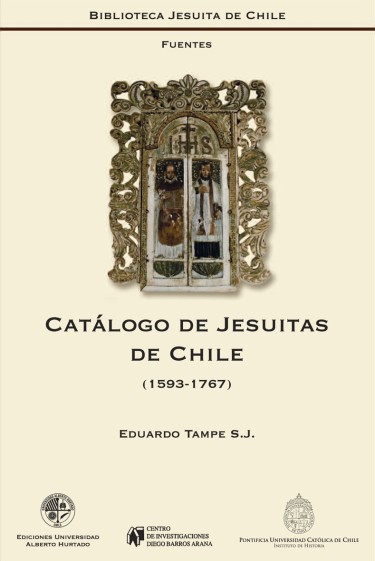 CATÁLOGO DE JESUITAS DE CHILE, 1593 - 1767