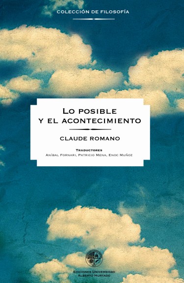 LO POSIBLE Y EL ACONTECIMIENTO
