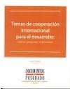 Temas de Cooperación internacional para el desarrollo: