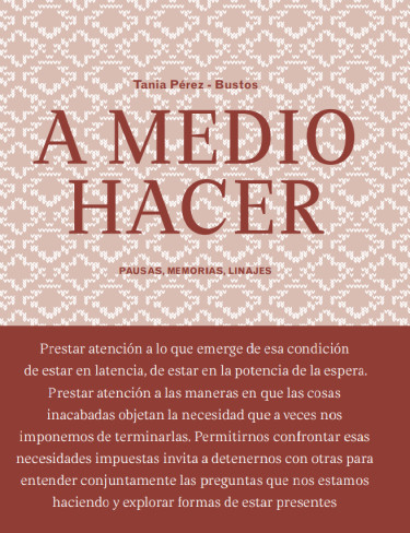 A medio hacer
