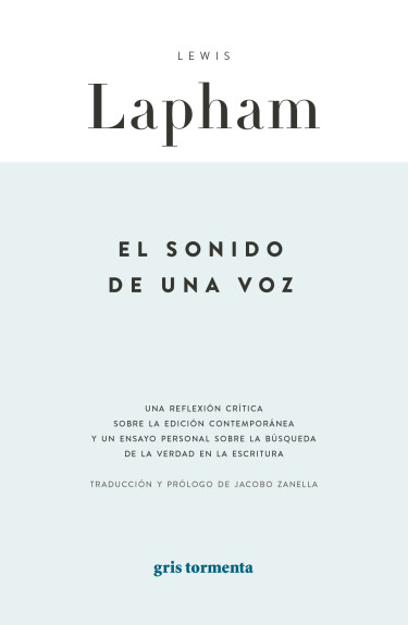 El sonido de una voz