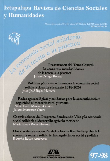 Iztapalapa. Revista de Ciencias Sociales y Humanidades 97-98