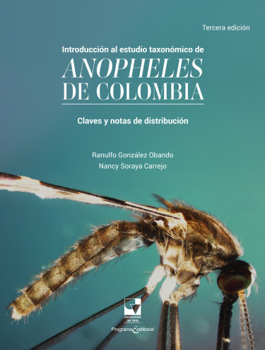 Portada de la publicación Introducción al estudio taxonómico de Anopheles de Colombia.