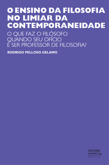 O ensino da filosofia no limiar da contemporaneidade