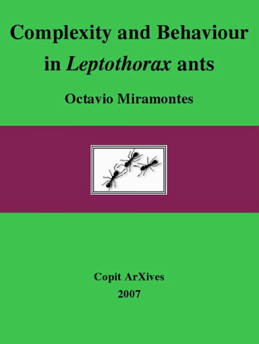 Complexity and behaviour in Leptothorax ants