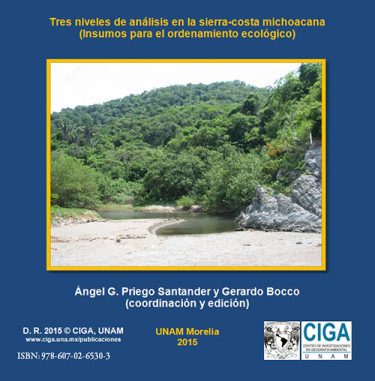 Tres niveles de análisis en la Sierra-Costa Michoacana
