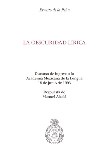 La obscuridad lírica
