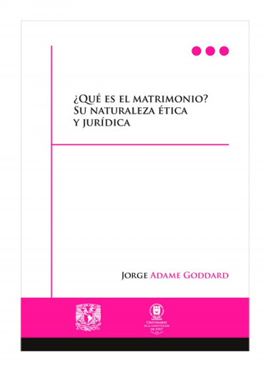 ¿Qué es el matrimonio?