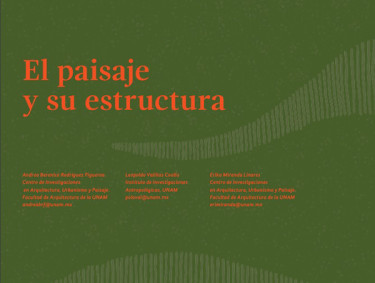 El paisaje y su estructura