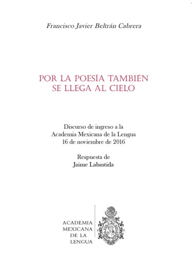 Por la poesía también se sube al cielo