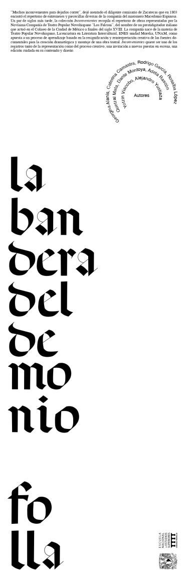 La bandera del demonio. Folla