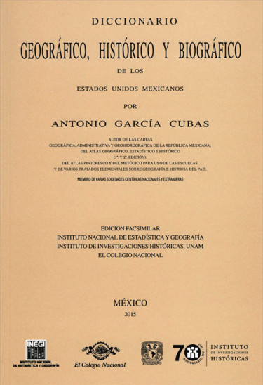 Diccionario geográfico, histórico y biográfico de los Estados Unidos Mexicanos. Tomo II. C-CH