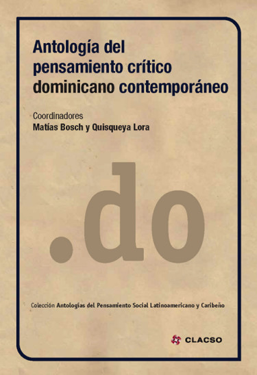Antología del pensamiento crítico dominicano contemporáneo