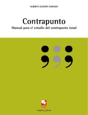 Portada de la publicación Contrapunto. Manual para el estudio del contrapunto tonal