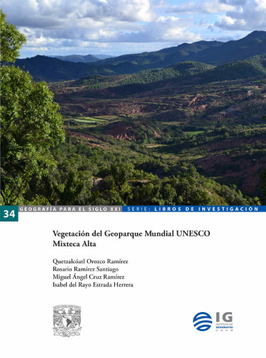 Vegetación del Geoparque Mundial UNESCO Mixteca Alta
