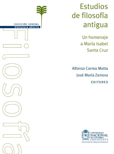 Estudios de filosofía antigua