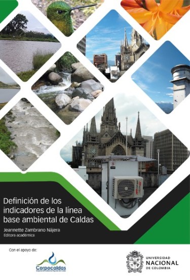 Definición de los indicadores de la línea base ambiental de Caldas