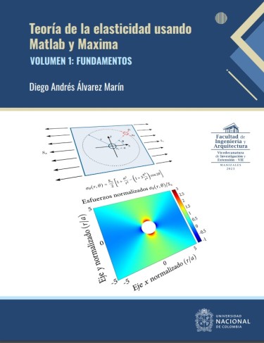 Teoría de la elasticidad usando Matlab y Maxima
