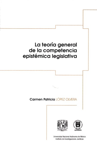 La teoría general de la competencia epistémica legislativa