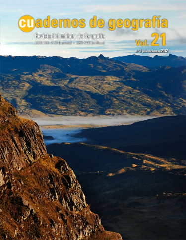 Cuadernos de geografía