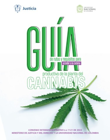 Guía de Rutas y requisitos para acceder a la cadena productiva de la planta de Cannabis