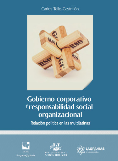 Portada de la publicación Gobierno corporativo y responsabilidad social organizacional: Relación política en las multilatinas