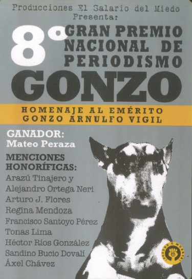 8° Gran Premio Nacional de Periodismo Gonzo.